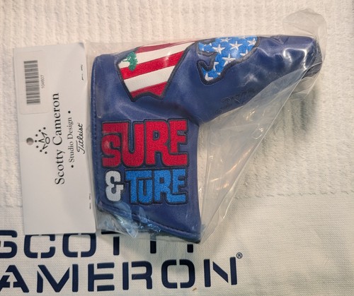 Scotty Cameron 2021 CALIFORNIA BEAR SURF & TURF Blade Headcover NIB!!
