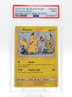 PIKACHU 2019 POKEMON SM BLACK STAR PROMO TEAM UP HOLO #SM162 PSA 9 Q0895