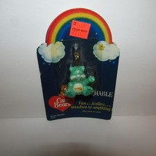 Vintage Rare 1984 Care Bears Wish Bear Attachable Keychain 53125 New Sealed