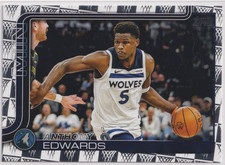 Anthony Edwards 2025-26 Topps Flagship Season  Tip Off Parallel #108