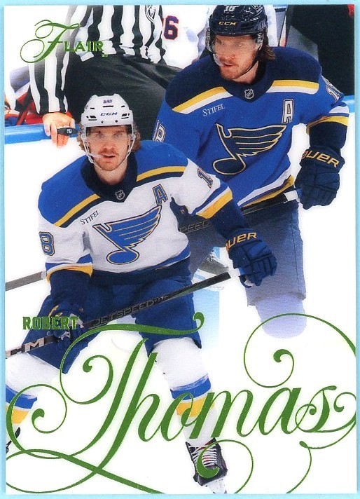 ROBERT THOMAS 2025-26 UD Flair #113 "Forecheck" /349