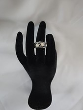 Wheeler Mfg Grapevine Sterling Silver Band Ring Size 10