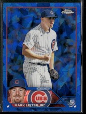 2023 Topps Update #US13 Mark Leiter Jr. Chrome Sapphire