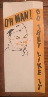 1936 Chicago North Western Union Pacific Railway Menu