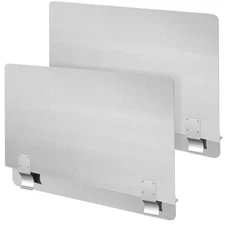 2 Packs Stainless Steel Fryer Splash Guard Commercial Splatter Guard Side Sto...