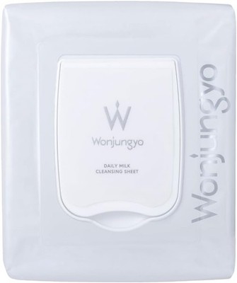 Wonjungyo Daily Milk Cleansing Sheet / Skin Care Cleansing Milk 50 sheets Japan