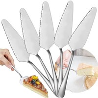 Kuchenheber Tortenheber Edelstahl Gezackter Klinge KüChe 5 StüCk Set Zeaying