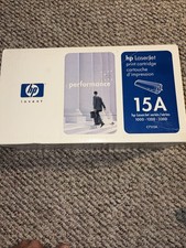 Genuine HP 15A C7115A Black Print Toner Cartridge HP LaserJet 1000 1005 1200