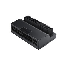 Mainboard ATX 24 Pin Adapter 90 Degree Male To Female Power Supply Connector