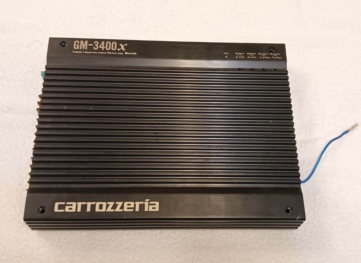 carrozzeria GM-3400X パワーアンプ GM-3400X カロッツェリア - パワーアンプ Yahoo!オークション | 4Ch