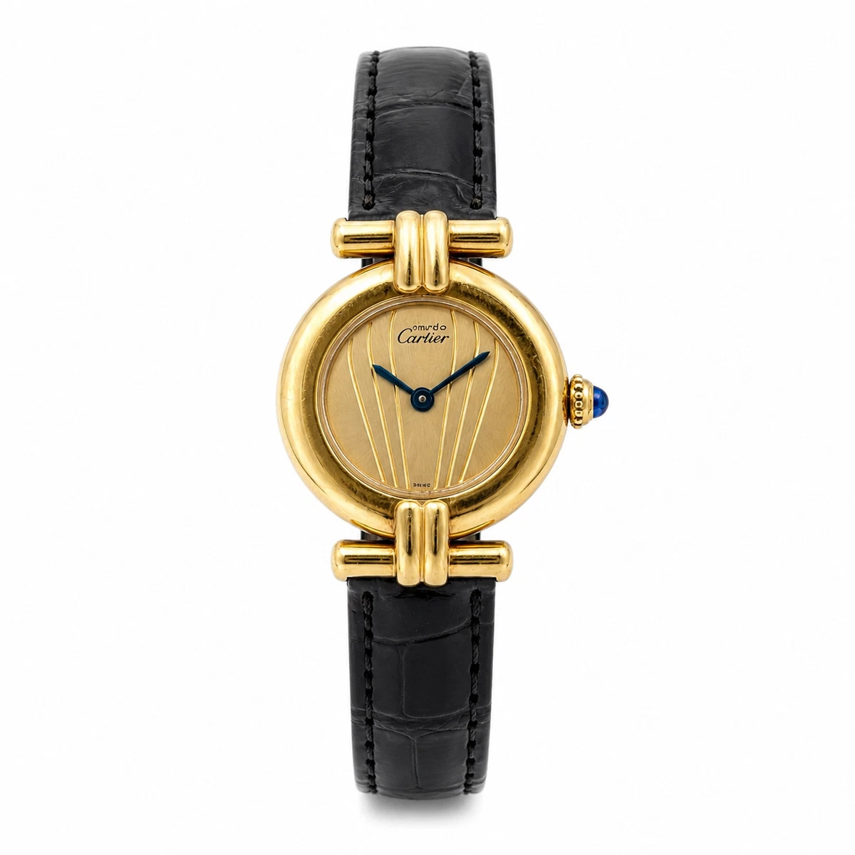 Cartier Must de Cartier Vermeil - 24 mm, Gold Plated for sale | eBay