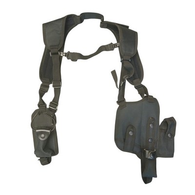 Schultergurt Chest Rig Holster schwarz Security Polizei Utility Taschen