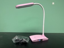 TW Lighting IVY LED USB PINK Desk Lamp with Adjustable Neck