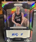 Buddy Boeheim 2024-25 Panini Prizm Silver Penmanship Auto #PNM-BDB Pistons