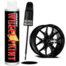 Gloss Black Rim Touch Up Paint Pen For Wheel Scratch Repair - Universal Color