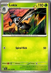 Lokix 016/142 Stellar Crown Common Pokemon Card