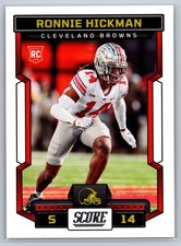 2023 Score #368 Ronnie Hickman RC - Cleveland Browns