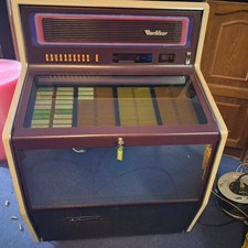 Wurlitzer Musikbox - gut erhalten - mit vielen Singles
