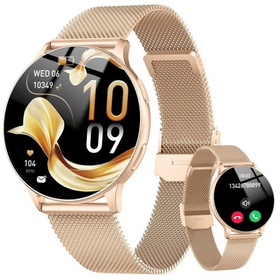 Smartwatch Touchscreen 1.32'' Bluetooth 5.4 HD Sport Herren Damen Telefonfunktion