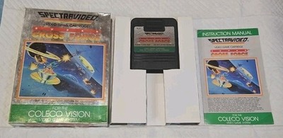 Super Cross Force - Colecovision - With Box And Manual & Cartridge 