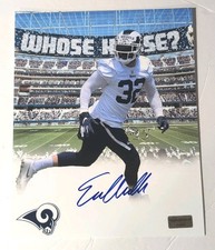 Eric Weddle Auto Autograph 8x10 Photo Signed Rams