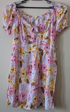 AUW Women's Multicolor Dress Size 1X New