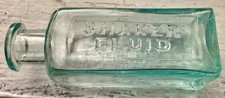 Nice SHAKER FLUID EXTRACT VALERIAN 3  1/2 “ aqua Medicine Bottle