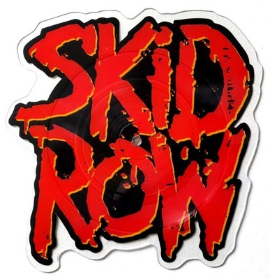NM/NM Skid Row Eighteen 18 And & Life Shaped Vinyl Picture Disc 1989 Near Mint