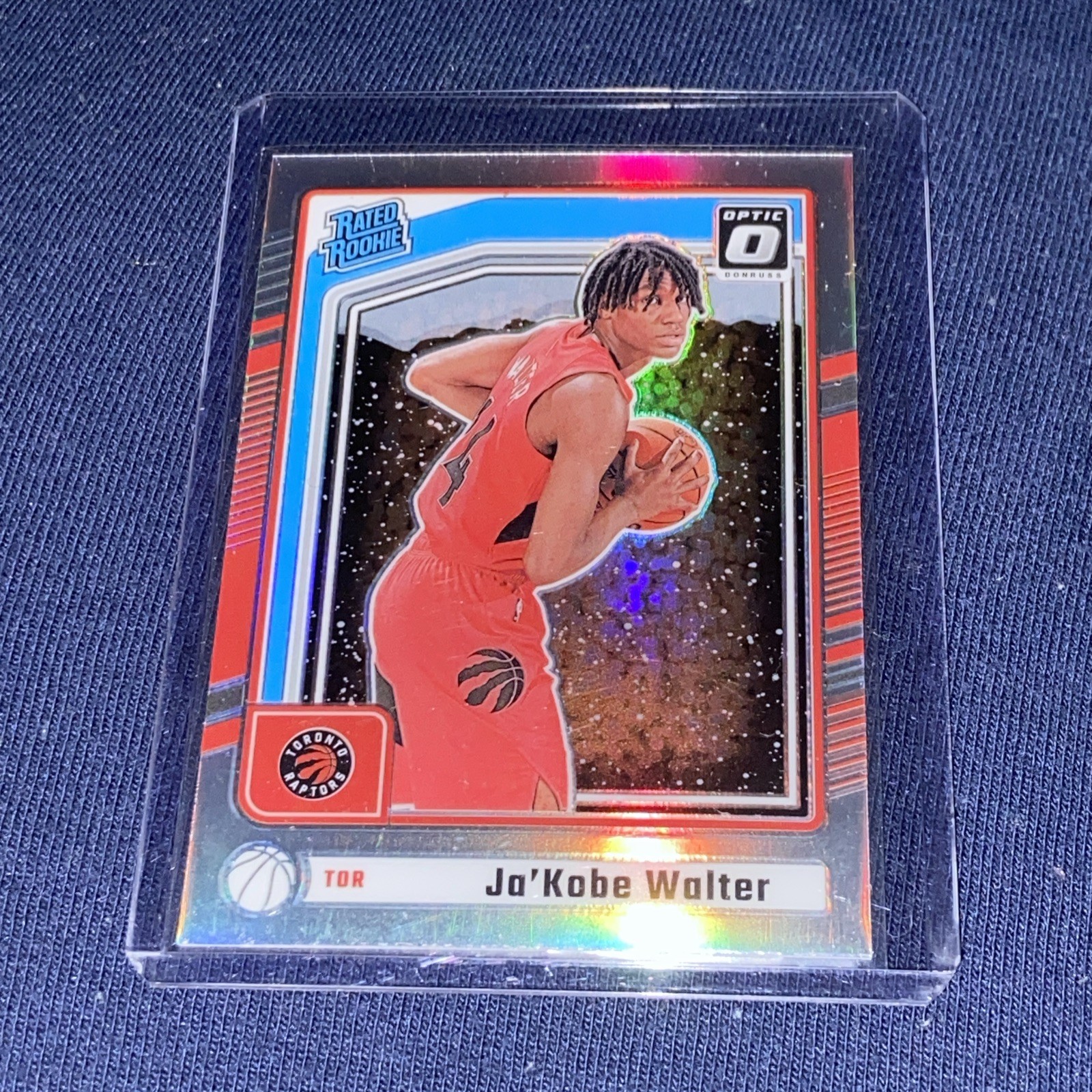 2024-25 Donruss P-231 Ja'Kobe Walter Rated Rookie Optic Preview Silver Prizm