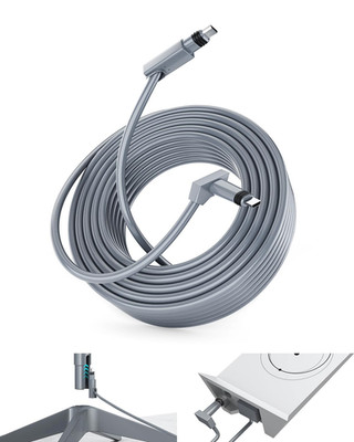 150FT/46M Starlink Gen 2 Cable   Waterproof Replacement Extension Cord for Gen 2