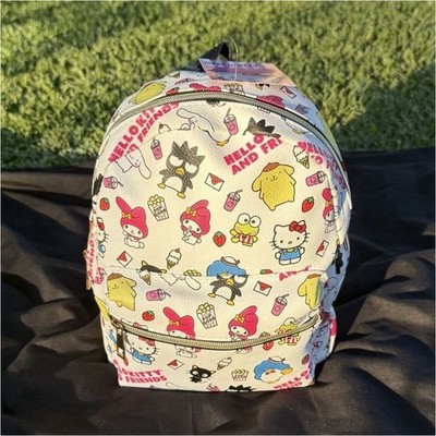 girls' mini glitter backpack Pink Confetti Clear by Packed Party NYE2021 lined interior Adjustable shoulder Amerileather Xanadu Rainbow Leather Color:Orange Coffee