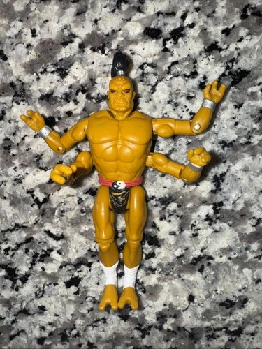 GI Joe Mortal Kombat Goro 3.75” Action Figure 1992 Hasbro Rare w/ Ponytail!