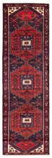 Vintage Hand-knotted Runner Rug 2'9" x 9'10" Traditional Oriental Wool Carpet