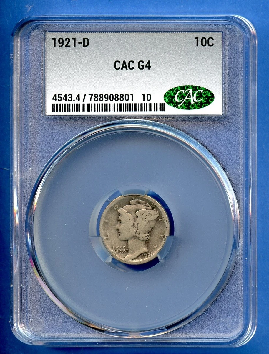 G 4 Graded Mercury Dimes 1916-1945 for sale | eBay