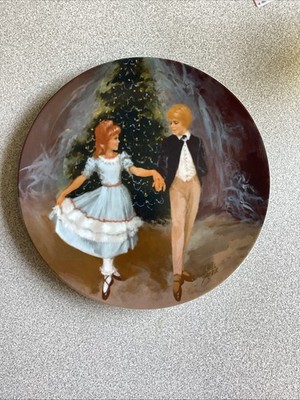 Shell Fisher The Nutcracker Ballet ''Clara and the Prince'' Viletta Plate 1980