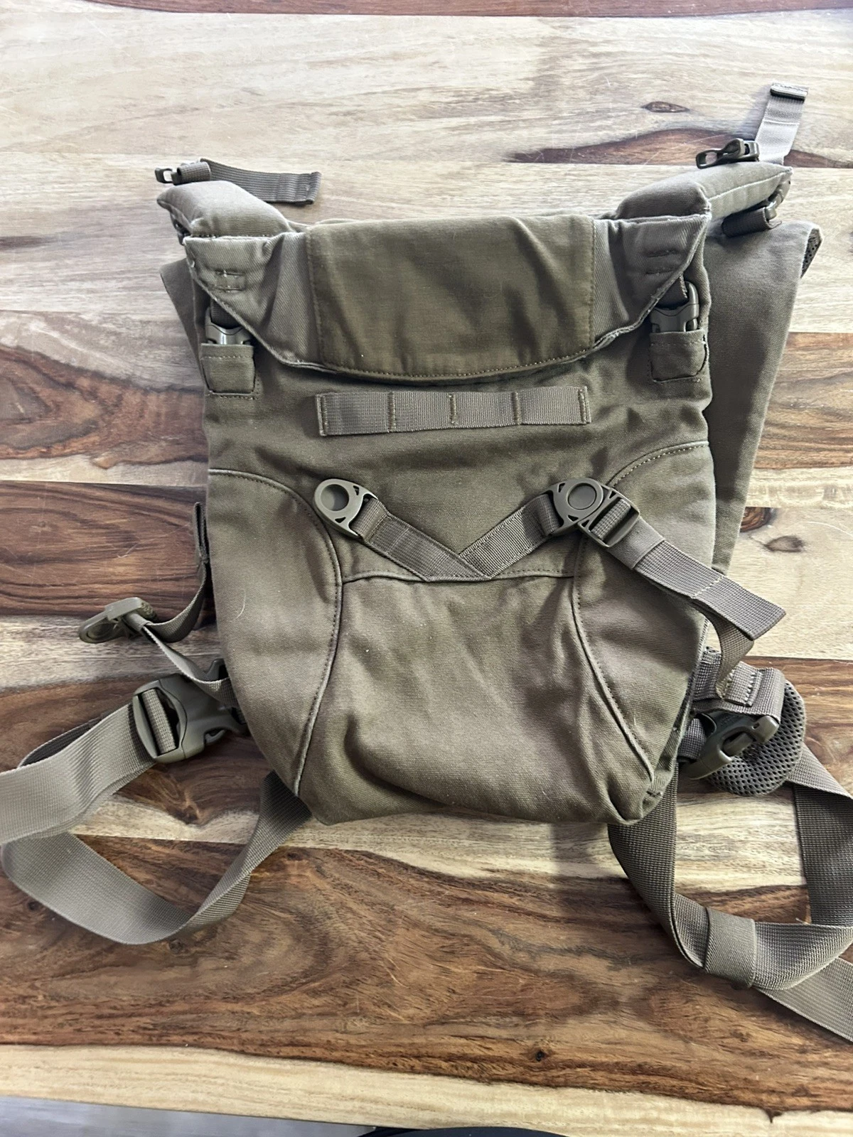 Tactical Baby Gear TBG Baby Carrier G2 Coyote Brown MOLLE Military Style