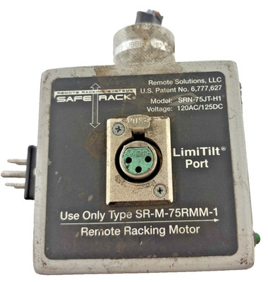 Remote Solutions SRN-75JT-H1 Remote Racking Motor   120V AC / 125V DC Industrial