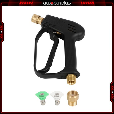 #ad Short Pressure Washer Gun w M22 14MM Inlet Stubby High Pressure Handle Gun New $25.99