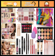 Complete Makeup Kit for Women Teens - Eyeshadow Palette, Foundation, Gift Set