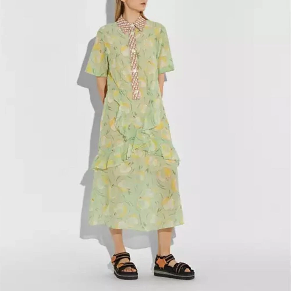 dark green velvet dress Fay main image 0