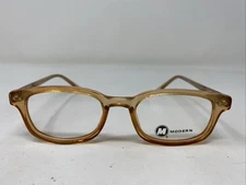 Modern Optical FALCON BROWN 47-20-140 Plastic Full Rim Eyeglasses Frame TP71