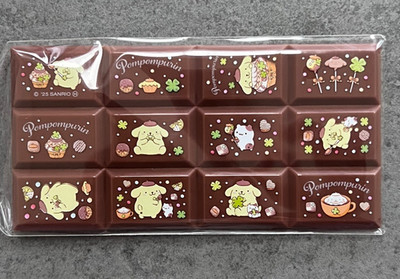**Aus Japan** Japan Sanrio Schokoriegel Stil Block Aufkleber - Pom Pom Purin