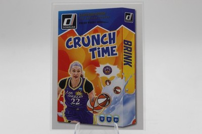 2025 Panini Donruss WNBA - Crunch Time Cameron Brink #17 Press Proof Gold
