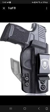 WARRIORLAND IWB Kydex Holster For Sig Sauer P365 / P365X/P365XL/P365 SAS pistol