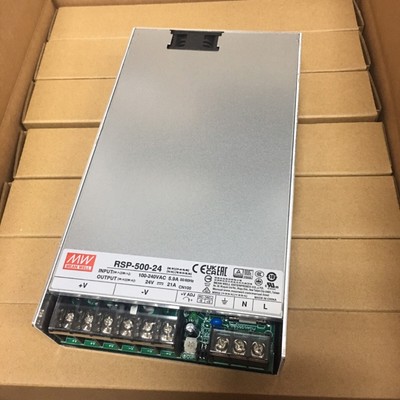 1PS New For MEAN WELL RSP-500-24 24V 21A Switching Power Supply Free Shipping