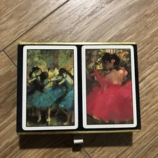 Vintage US Playing Card Co Int'l Collection 2 Pack Playing Cards French Art, NOS