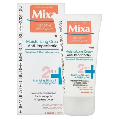 mixa anti redness moisturizing cream ingredients