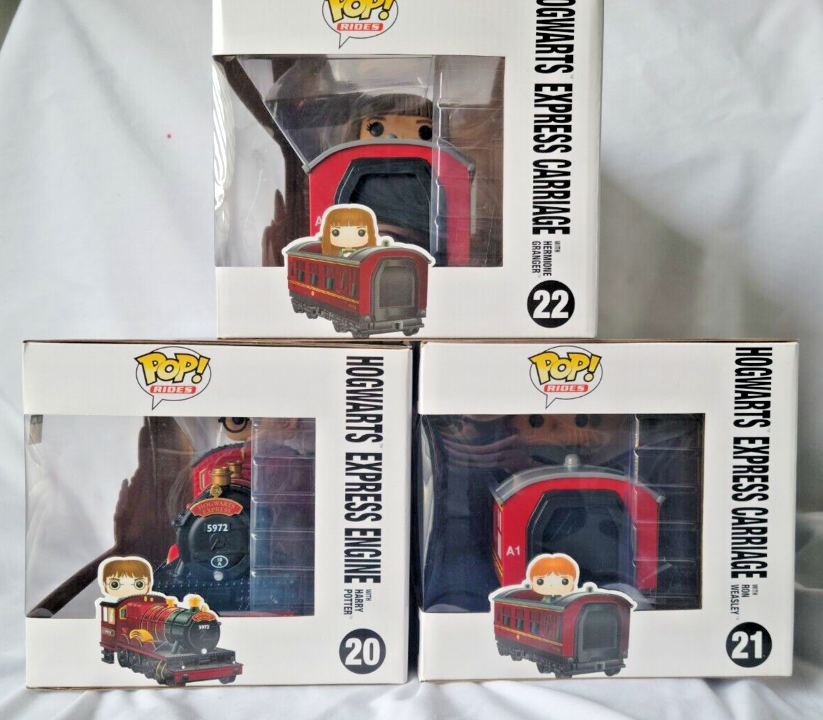 Funko Pop! Rides Hogwarts Express Engine #20 Harry Potter #21 Ron - Main Image