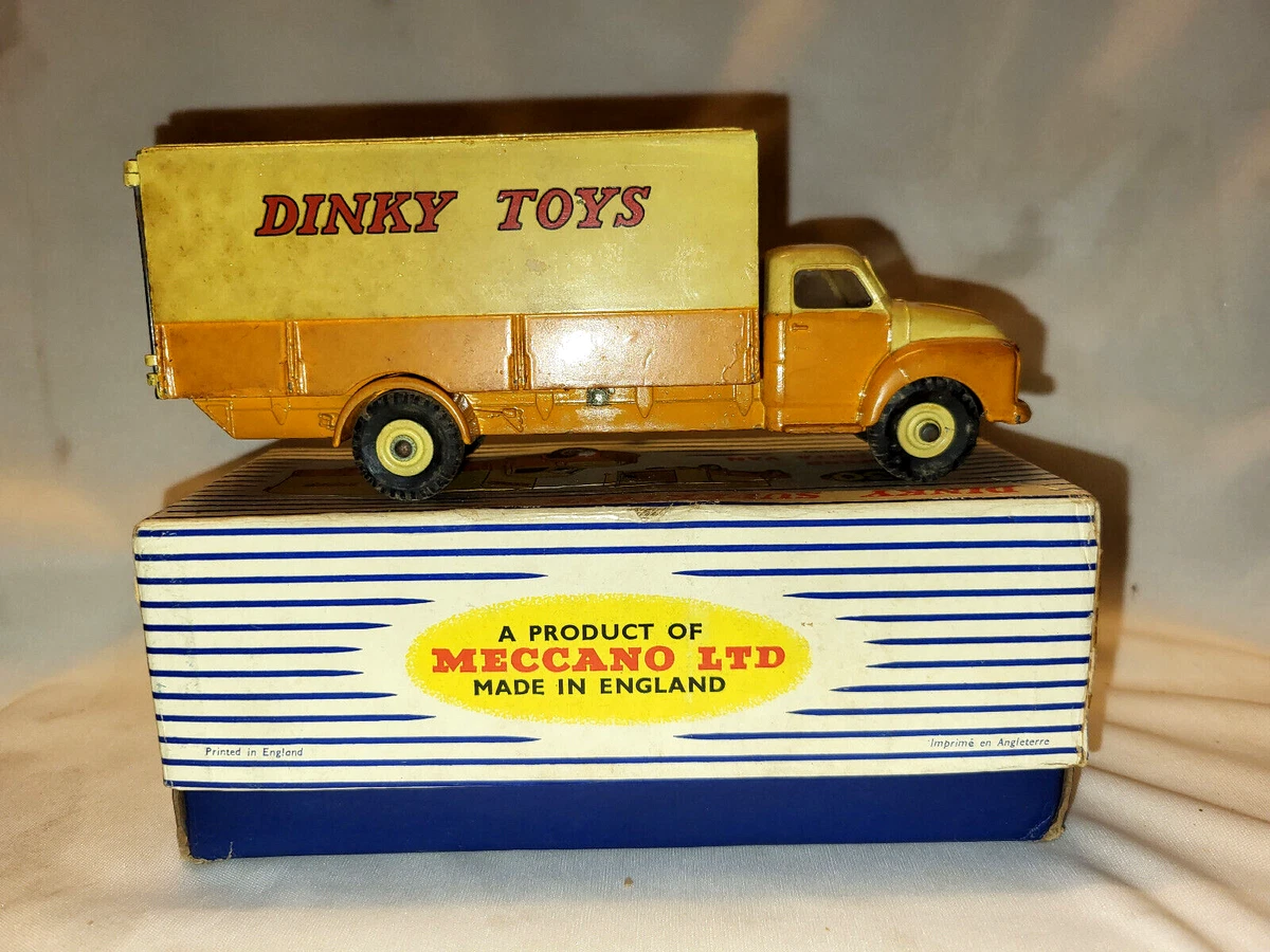 DINKY TOYS REMORQUE bâchée et sa boîte jus d'époque collectionneur EUR