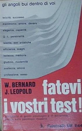 Bernard FATEVI I VOSTRI TEST! Feltrinelli - Foto 1 di 1